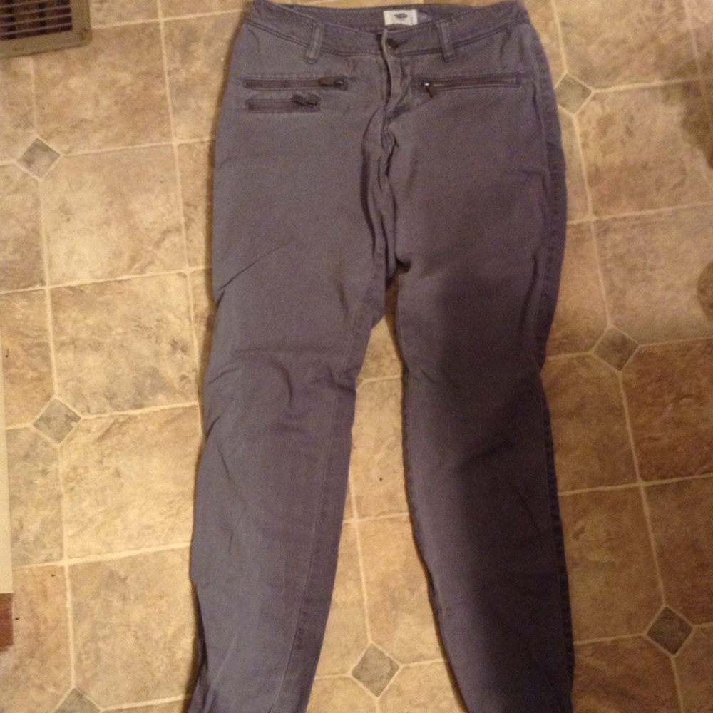 Gray jeans